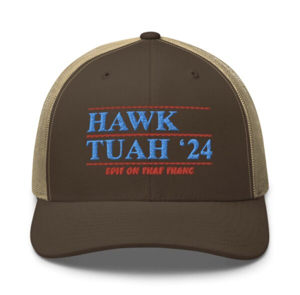 Official Hawk Tuah ’24 Retro Trucker Hat Cap