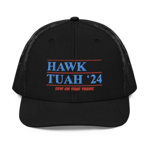 Official Hawk Tuah ’24 Snapback Trucker Cap