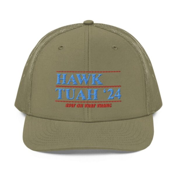 Official Hawk Tuah ’24 Snapback Trucker Cap Hats