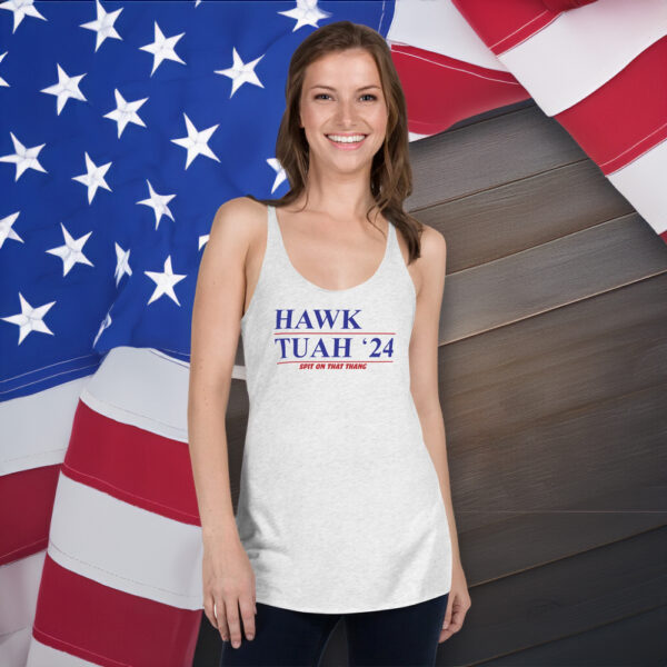 Official Hawk Tuah '24 - Women's Racerback Tanks