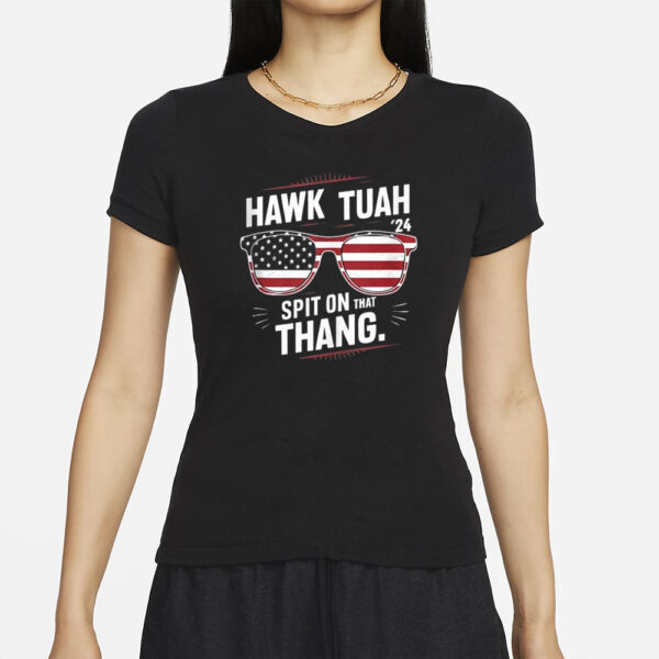 Official Hawk tuah spit on that thang meme election special T-Shirt