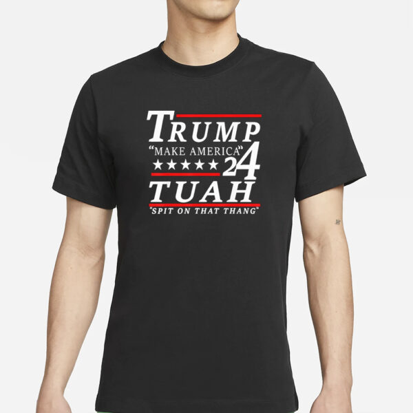 Official Trump Make America 2024 Hawk Funny Spit On That Thang T-Shirt