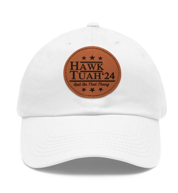 Original Hawk Tuah Leather Patch Hats