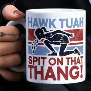 TikTok Viral Sensation Hawk Tuah Coffee Mug