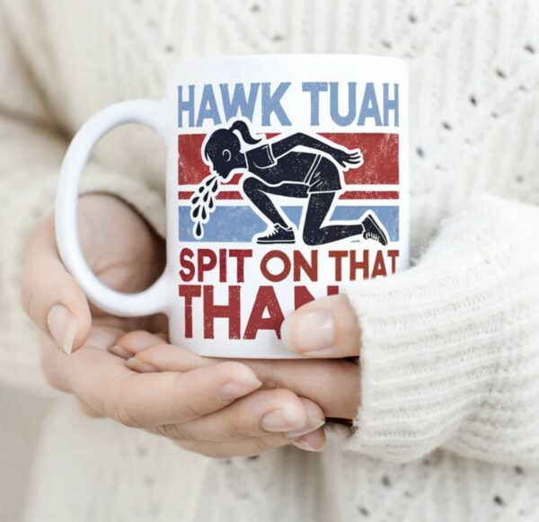 TikTok Viral Sensation Hawk Tuah Coffee Mug Cup