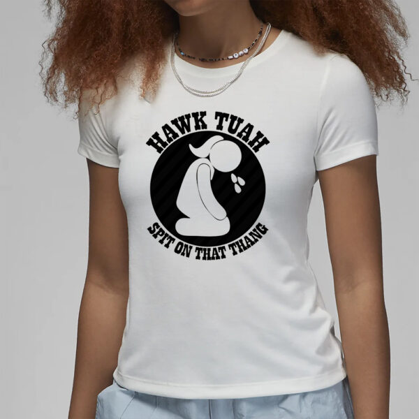 Viral Hawk Tuah Spit on that thang Girl Digital Design T-Shirt1