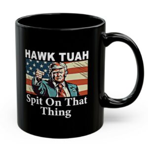 Virginia Hawk Tuah Trump Mug