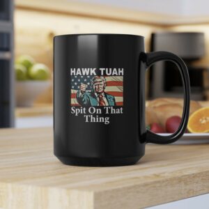 Virginia Hawk Tuah Trump Mug 15oz