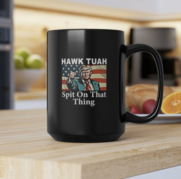 Virginia Hawk Tuah Trump Mug 15oz