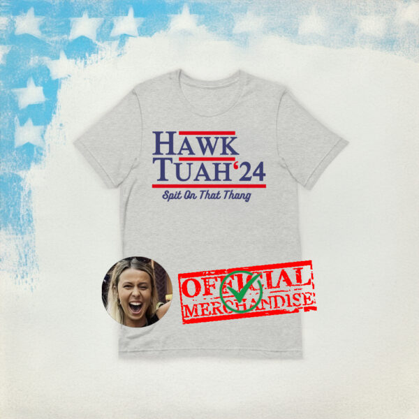 Who is the hawk tuah girl t-shirt