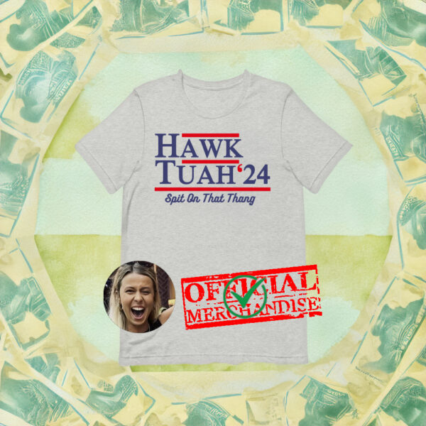 hawk tuah meaning t-shirt