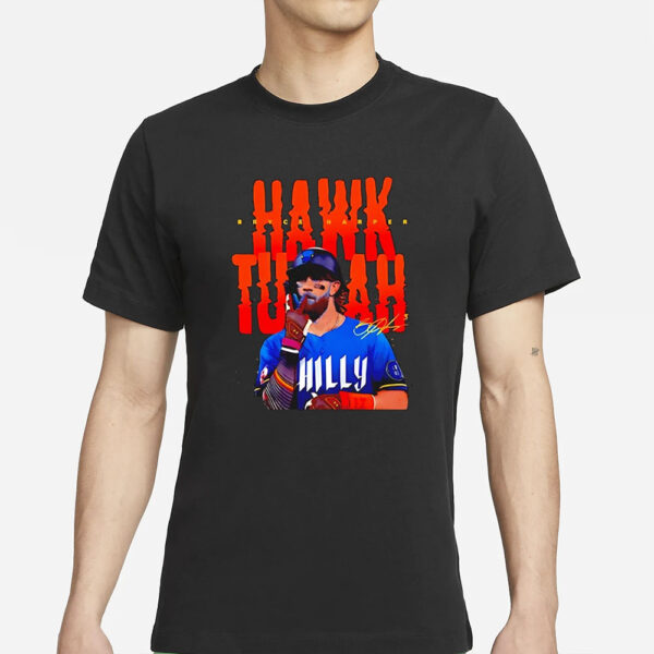 Bryce Harper Hawk Tuah Celebration signature 2024 T-Shirt