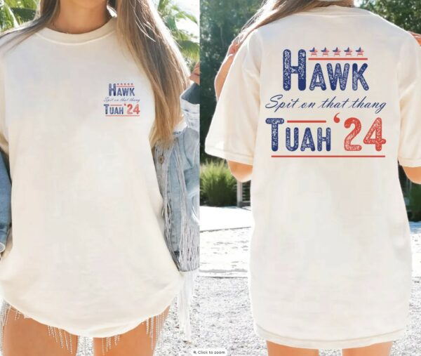 Comfort Colors Hawk Tuah 24 Shirt