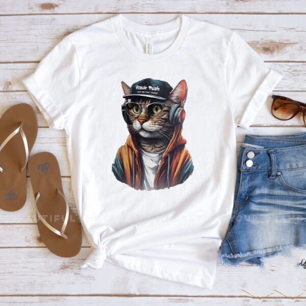 Cool Cat trendy Hawk Tuah T-Shirt1