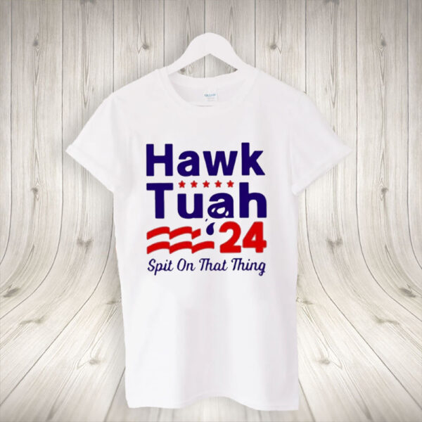 Donald Trump Hawk Tuah 45th U.S President T-SHIRT3