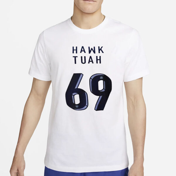 England Hawk Tuah 69 T-Shirt - Euro 2024 Funny Tee