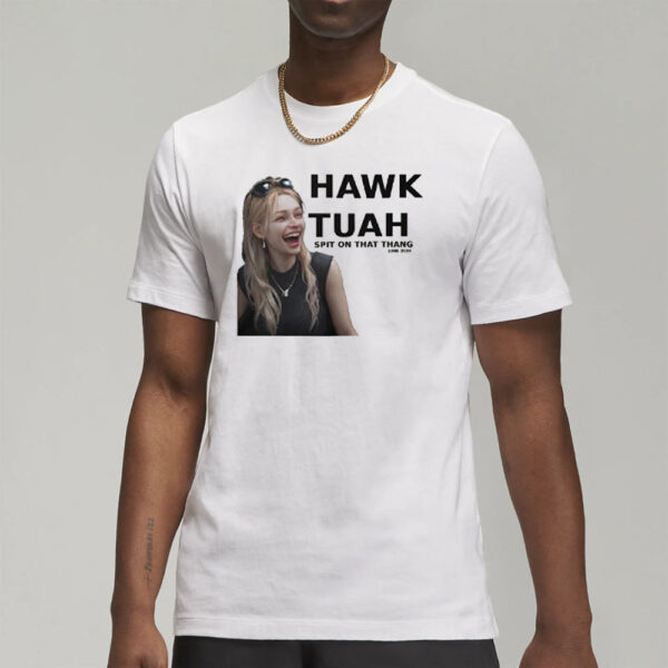 HAWK TUAH Spit On That Thang Hawk Tuah Girl Essential T-Shirt3