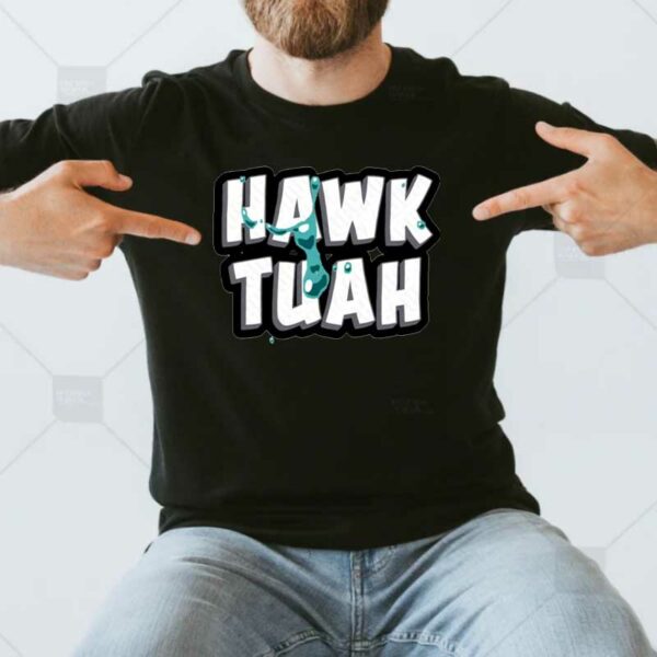 HAWK TUAH T-Shirt - Animated Text Emote for Twitch and Discord