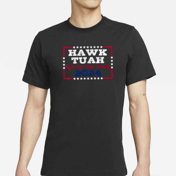 Hawk Thua 2024 US Flag Color Viral T-Shirt