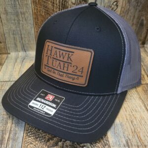 Hawk Tua spit on that thing 2024 leather patch hat