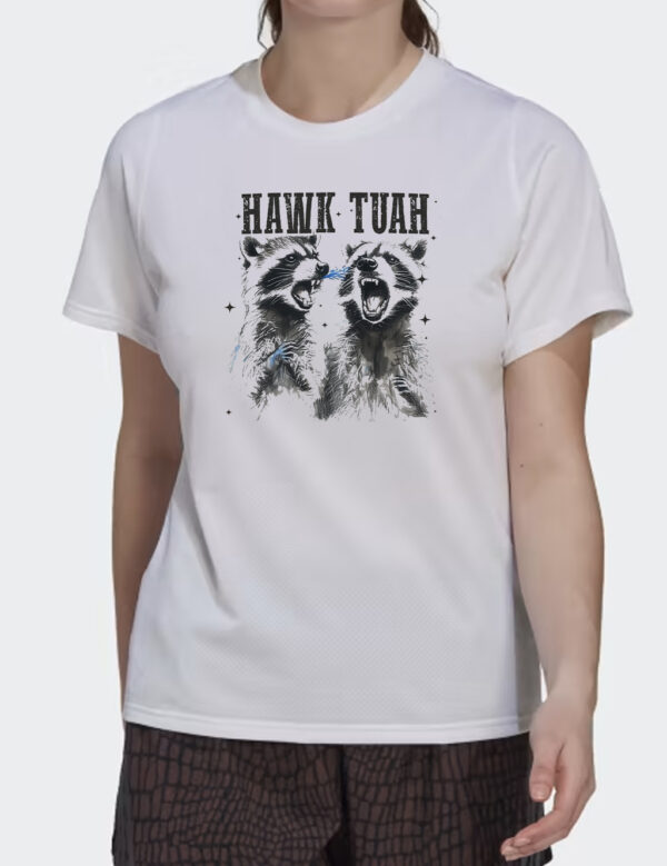 Hawk Tuah 2024 Raccoon Shirt, Funny Raccoon shirt, Spit On That Thing Girl Shirt, Funny Trendy Tshirt, Viral Tshirt, Funny Meme Girl2