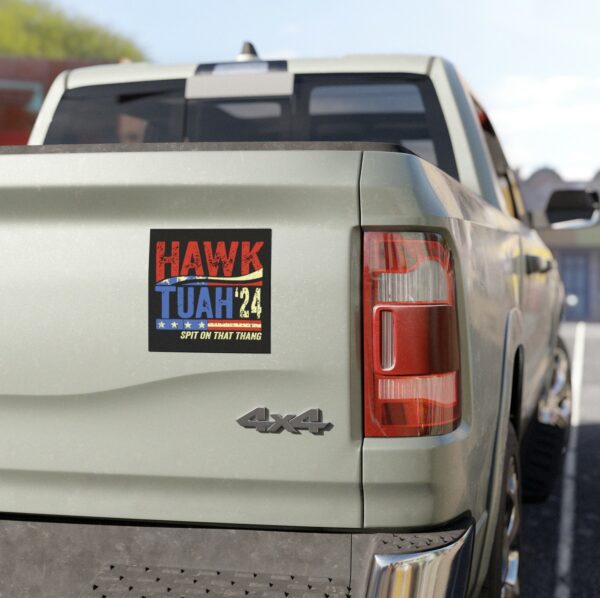 Hawk Tuah 24 Car Magnet