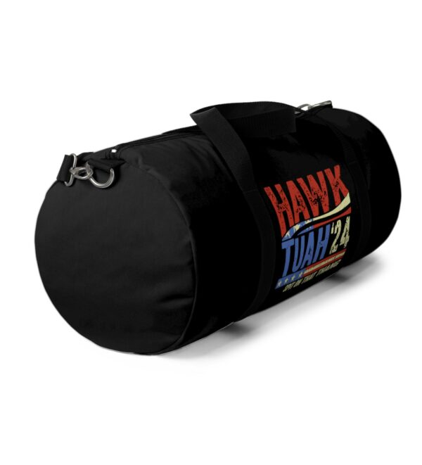 Hawk Tuah 24 Script Logo Duffle Bag