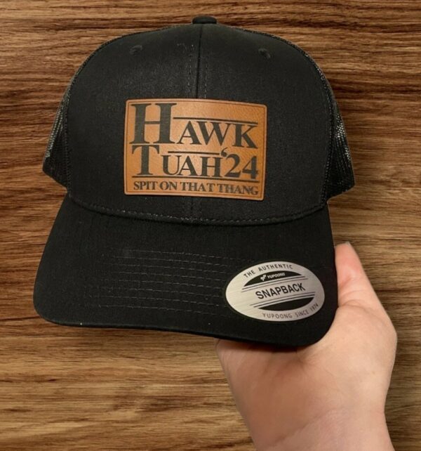 Hawk Tuah '24 Spit On That Thang Patch Trucker Hat Caps