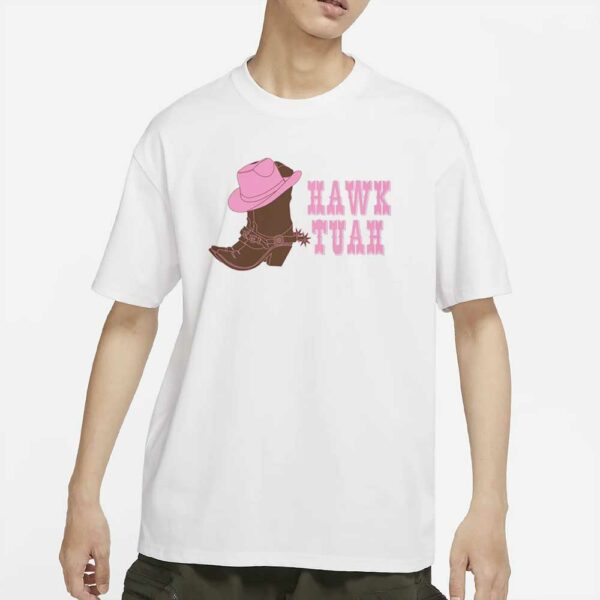 Hawk Tuah - Cowgirl Boots - T-Shirt