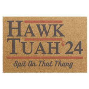 Hawk Tuah Doormat Spit On That Thang