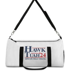 Hawk Tuah Duffle Bags