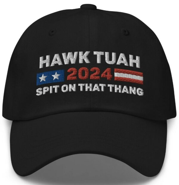 Hawk Tuah Embroidered Hat, Spit On That Thang