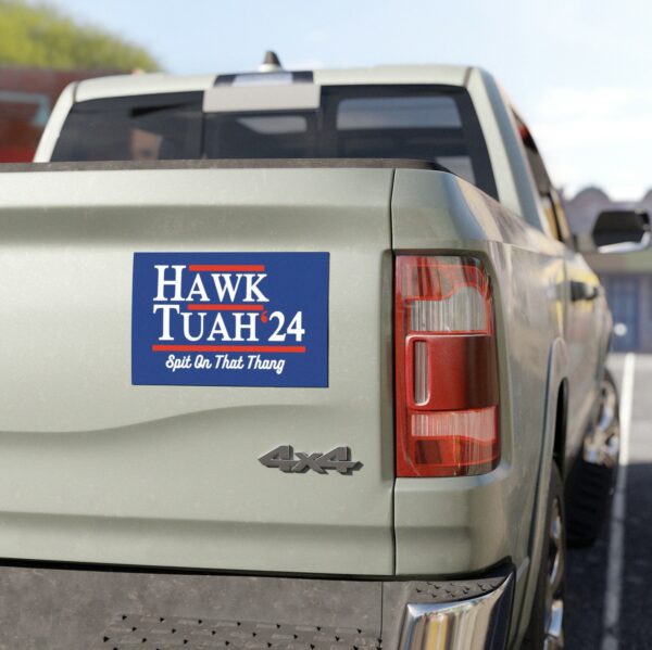 Hawk Tuah Girl Car Magnet