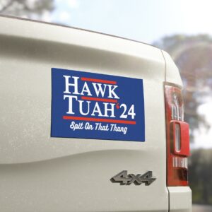 Hawk Tuah Girl Car Magnet usa