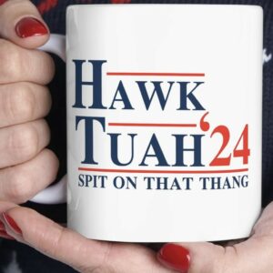 Hawk Tuah Girl Mug, Spit On That Thing Girl Mugs