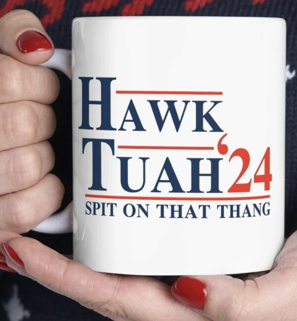 Hawk Tuah Girl Mug, Spit On That Thing Girl Mugs