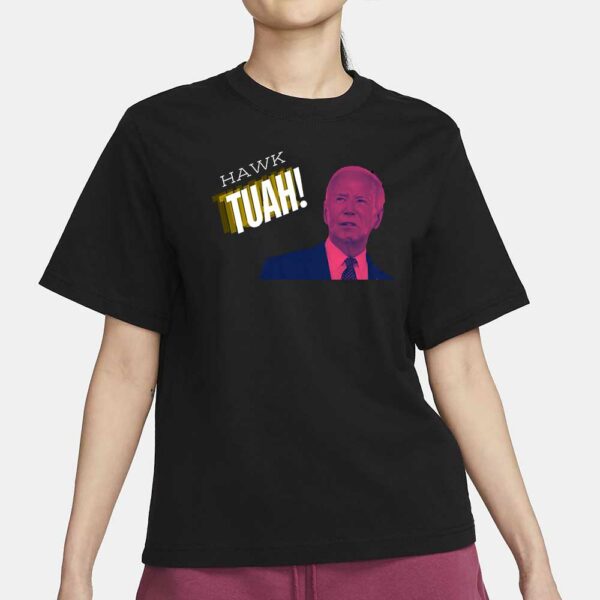 Hawk Tuah Joe Biden T-Shirts