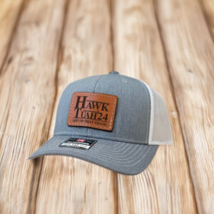 Hawk Tuah Leather Patch Hat Cap