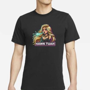 Hawk Tuah Meme T-ShirtTeeTop with a unique design. Unisexs