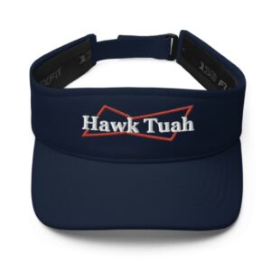 Hawk Tuah Meme Visor Hat