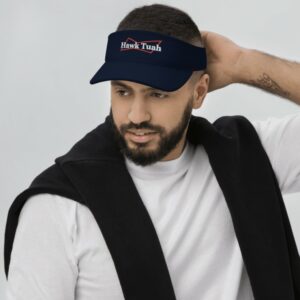 Hawk Tuah Meme Visor Hat Cap