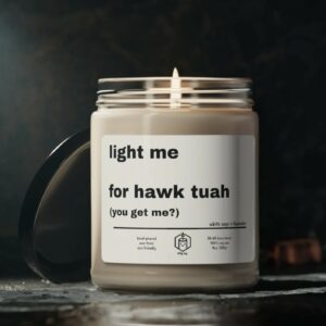 Hawk Tuah Scented Soy Candle, 9oz usa