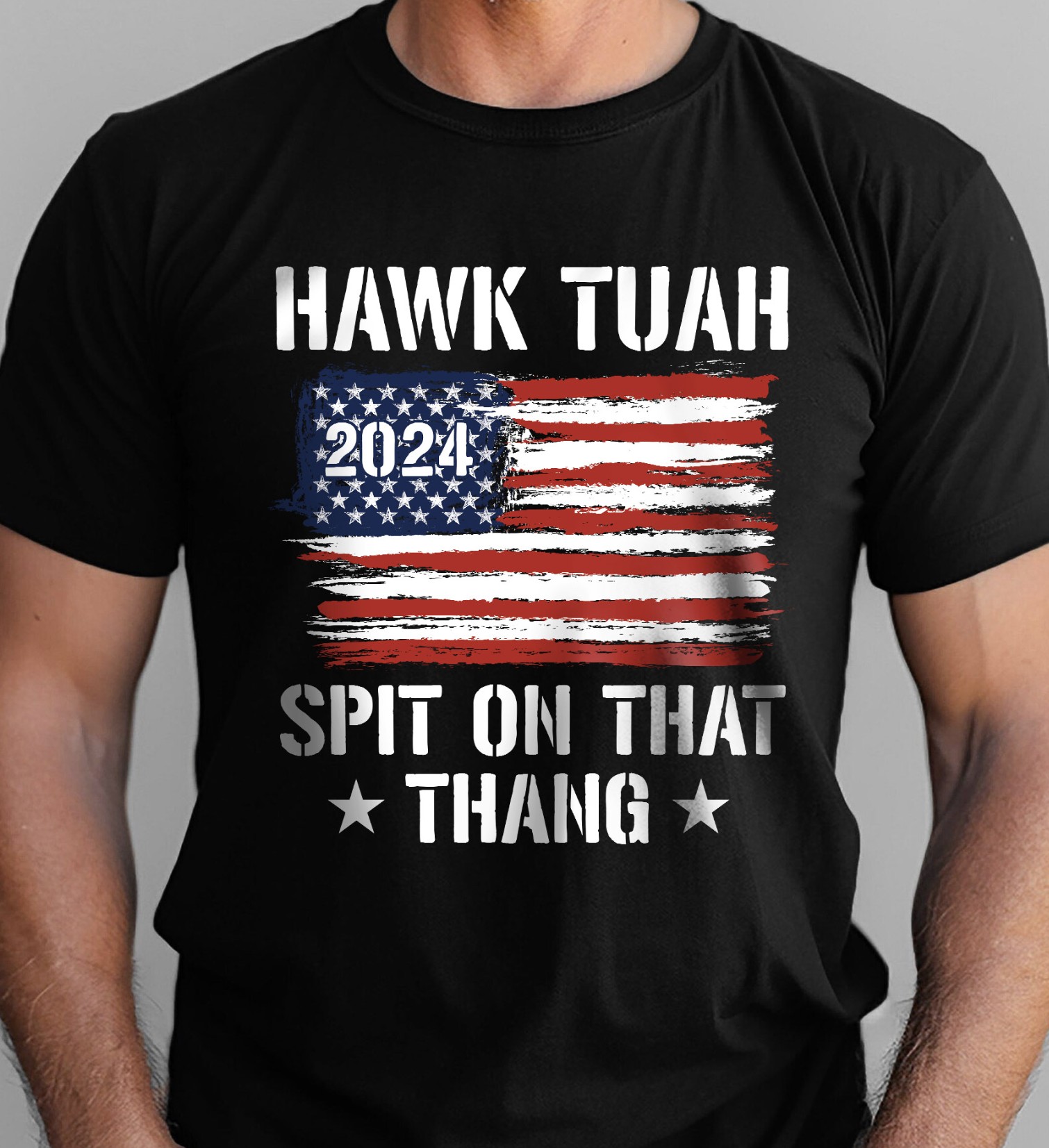 Hawk Tuah Shirt Hawk Tuah T- Shirt Hawk Tuah 2024 Spit On That Thang, Funny Meme Shirt