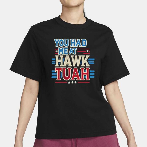 Hawk Tuah Shirt Hawk Tuuh Spit On That Thang Funny T-Shirt 2024 Viral Girl Shirt4