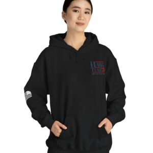 Hawk Tuah Sleeve Right Flag USA Hoodie Shirt