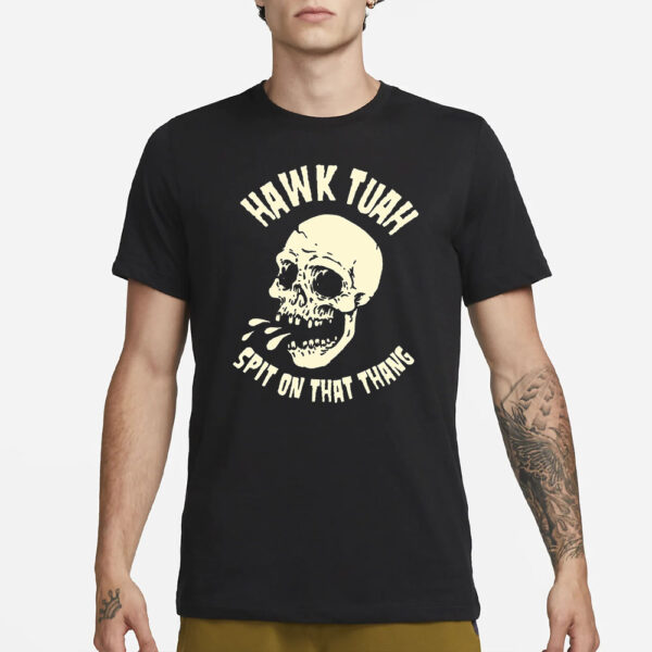 Hawk Tuah Spit On That Thang Halloween T-Shirt