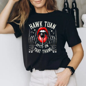 Hawk Tuah Spit On That Thang , Hawk Tuah Halloween Trendy T-Shirt 1