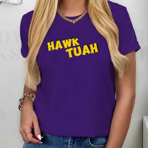 Hawk Tuah Spit On That Thang Viral Quote Funny V2 T-Shirt