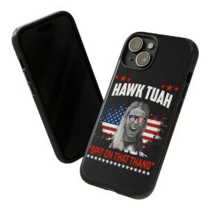 Hawk Tuah Spit On That Thing Presidential Utah iPhone Cases Us