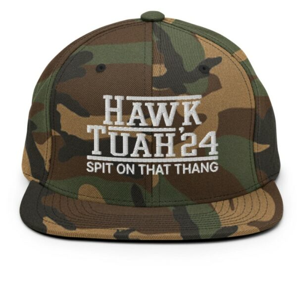 Hawk Tuah Tush '24 2024 Spit on that Thang Snapback Hat Caps